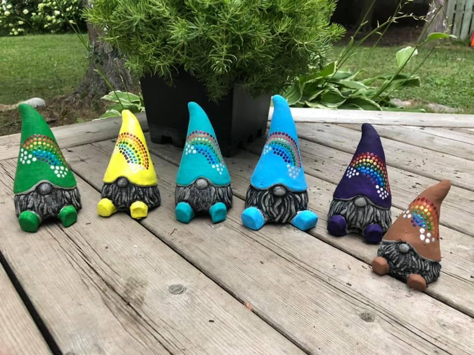 rainbow gnomes